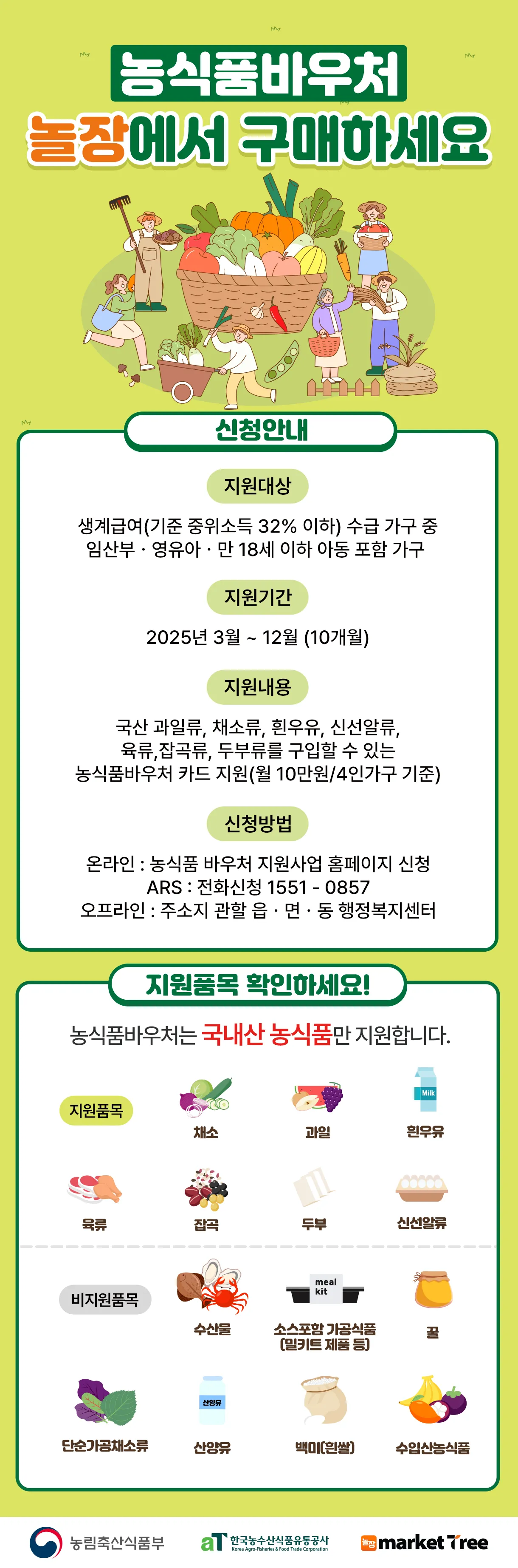 농식품 바우처 안내